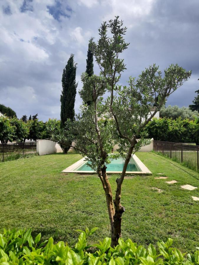 La Villa L Orangerie Vallabregues ภายนอก รูปภาพ
